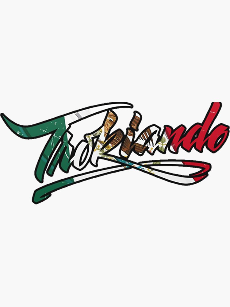 Trokiando Mexico Logo Sticker For Sale By Zacharyrussell2 Redbubble