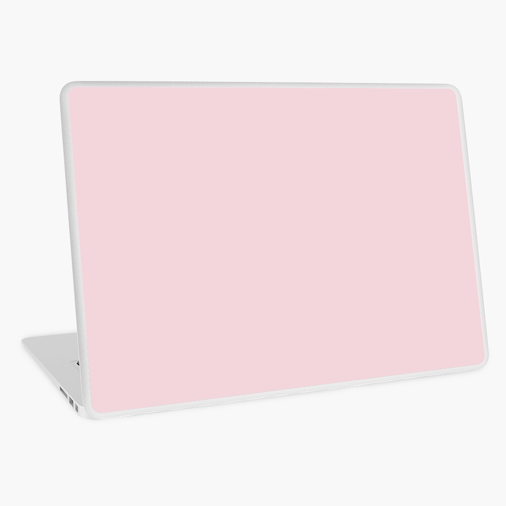 BEAUTIFUL COLORS | BLUSH PINK | COTTON CANDY | LIGHT PINK OVER 100 SHADES OF PINK AT OZCUSHIONS Laptop Skin