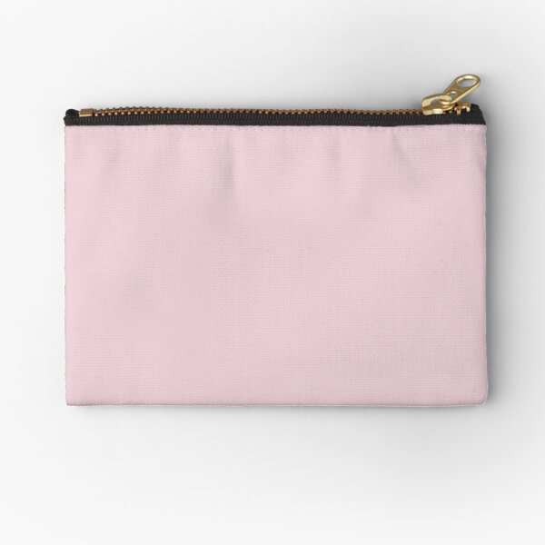 BEAUTIFUL COLORS | BLUSH PINK | COTTON CANDY | LIGHT PINK OVER 100 SHADES OF PINK AT OZCUSHIONS Zipper Pouch