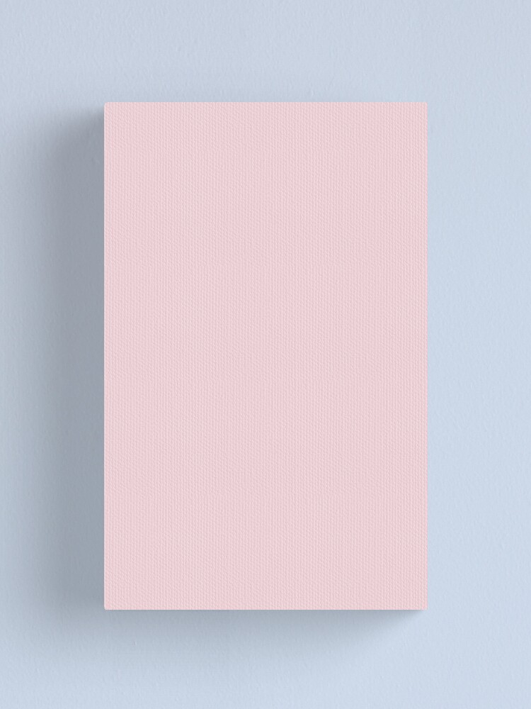 BEAUTIFUL COLORS BLUSH PINK COTTON CANDY LIGHT PINK OVER 100 SHADES  OF PINK AT OZCUSHIONS Canvas Print