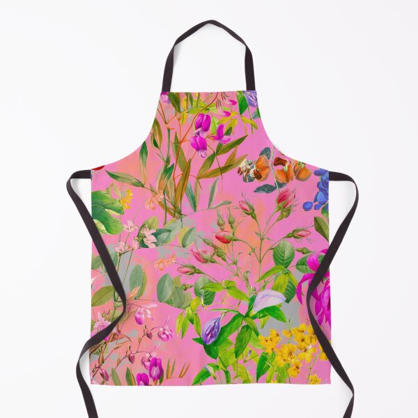 Item preview, Floral blooms and flowers exotic garden, roses and flowers, botanical pattern, flowers illustration, plants pattern, pink floral designed and sold by ZeinabTaha.