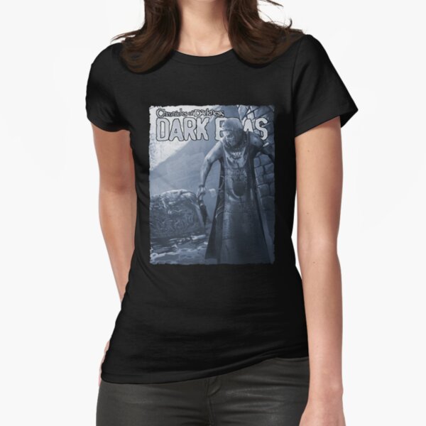 Dark Eras Art: Beneath the Skin Fitted T-Shirt