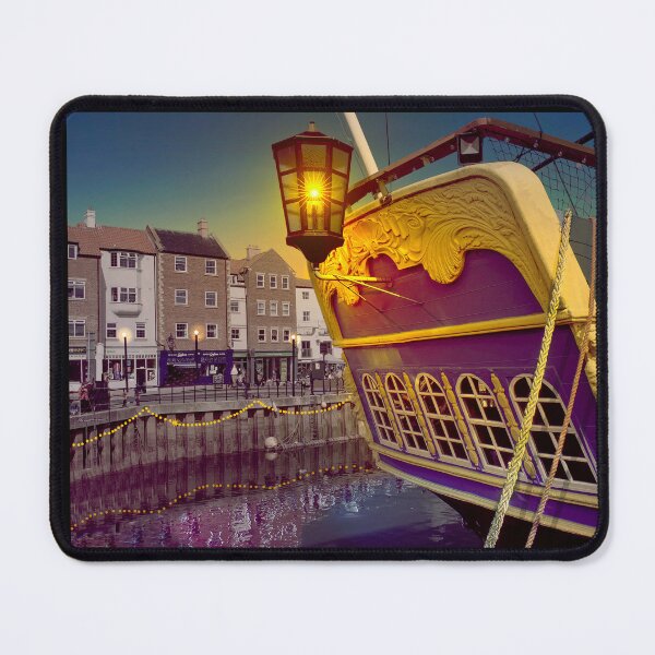 Item preview, Whitby Harbour Nighttime  designed and sold by Alisonchambers2.