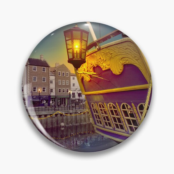 Item preview, Whitby Harbour Nighttime  designed and sold by Alisonchambers2.