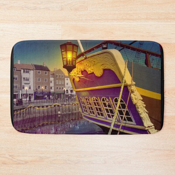 Item preview, Whitby Harbour Nighttime  designed and sold by Alisonchambers2.