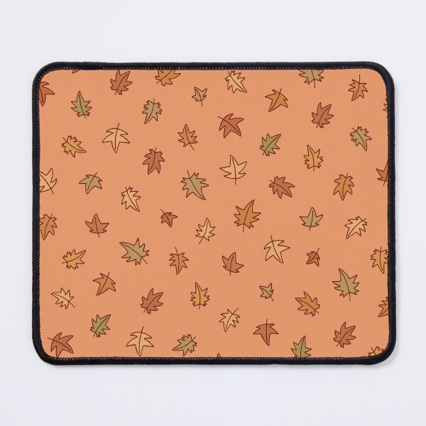 Item preview, autumn leaves falling peach orange designed and sold by ofbutterflies.
