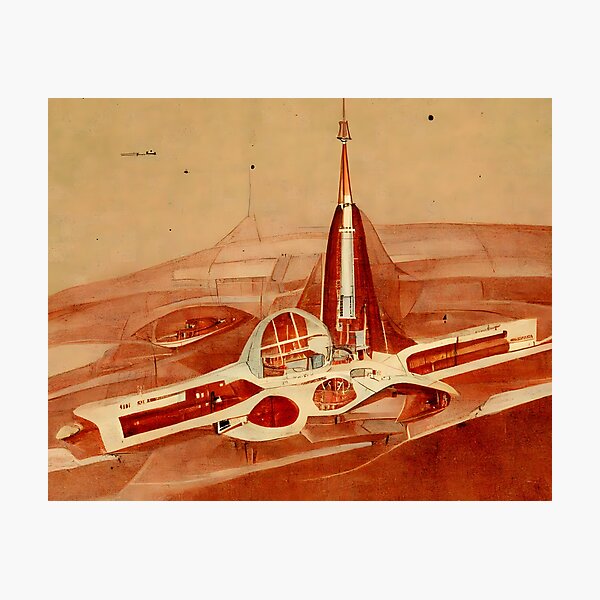 Item preview, Living on the red planet designed and sold by sci-fAI.