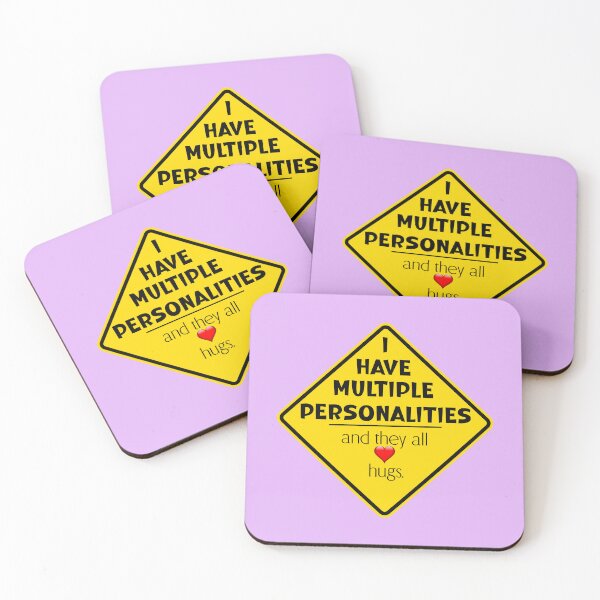 Item preview, Multiple personalities all love hugs designed and sold by mymemes71.