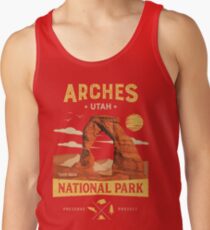 Arches National Park Vintage Utah T Shirt Tank Top
