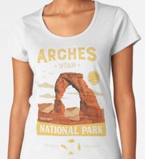 Arches National Park Vintage Utah T Shirt Women's Premium T-Shirt