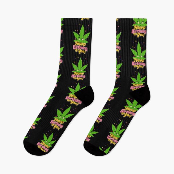 Item preview, Happy birthday - Funny weed leaf Marijuana Cannabis - birthday gift designed and sold by ALLURE-minimal.
