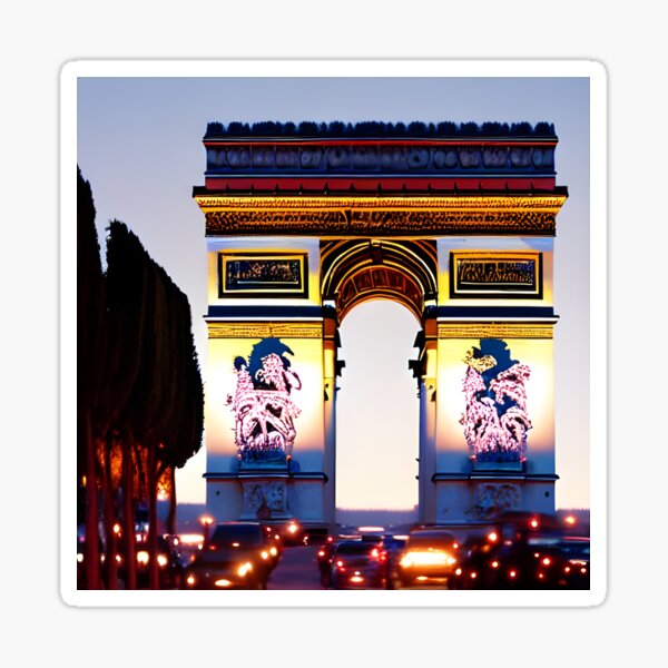 Triumphal Arch of the Star Sticker