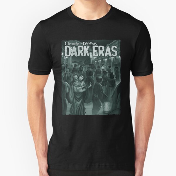 Dark Eras Art: Fallen Blossoms Slim Fit T-Shirt