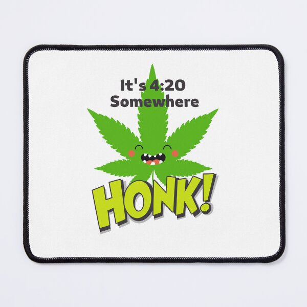Item preview, Funny weed leaf Marijuana Cannabis - Honk! designed and sold by ALLURE-minimal.