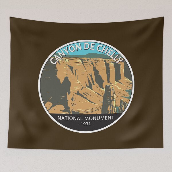 Item preview, Canyon De Chelly National Monument Arizona Circle designed and sold by KrisSidDesigns.
