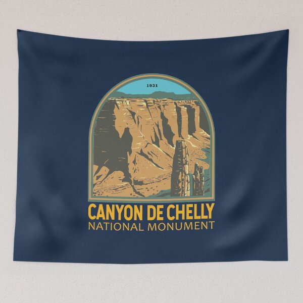 Item preview, Canyon De Chelly National Monument Arizona Emblem designed and sold by KrisSidDesigns.
