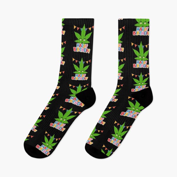 Item preview, Happy birthday - Funny weed leaf Marijuana Cannabis - birthday gift designed and sold by ALLURE-minimal.