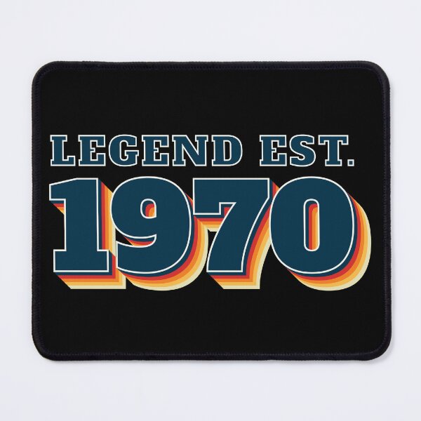 Item preview, Legend Established 1970 - Vintage Retro Birthday Design designed and sold by RaybenMedia.