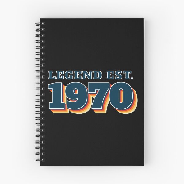 Item preview, Legend Established 1970 - Vintage Retro Birthday Design designed and sold by RaybenMedia.
