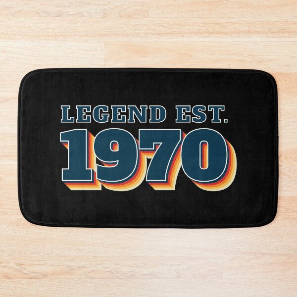 Item preview, Legend Established 1970 - Vintage Retro Birthday Design designed and sold by RaybenMedia.