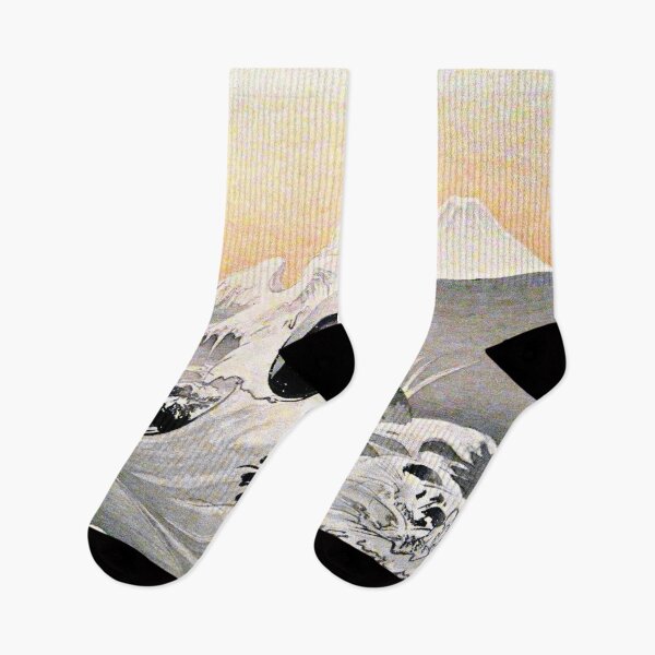 Item preview, Waves Near Mount Fuji 富士山 by Ogata Gekko designed and sold by JapaneseArtShop.