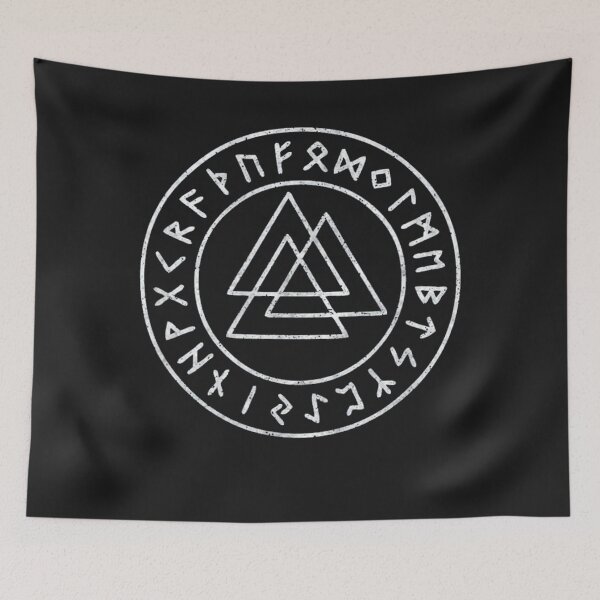 Item preview, Valknut Symbol Rune Valhalla designed and sold by maydebanxin.
