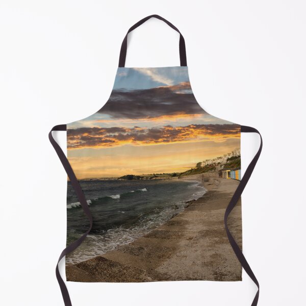 Item preview, beach huts at sunset designed and sold by kathleenjean.
