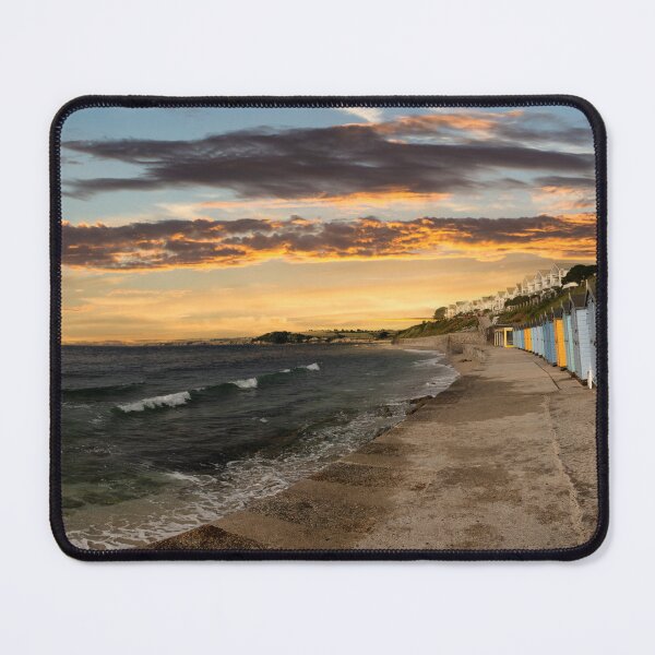 Item preview, beach huts at sunset designed and sold by kathleenjean.