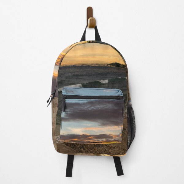Item preview, beach huts at sunset designed and sold by kathleenjean.