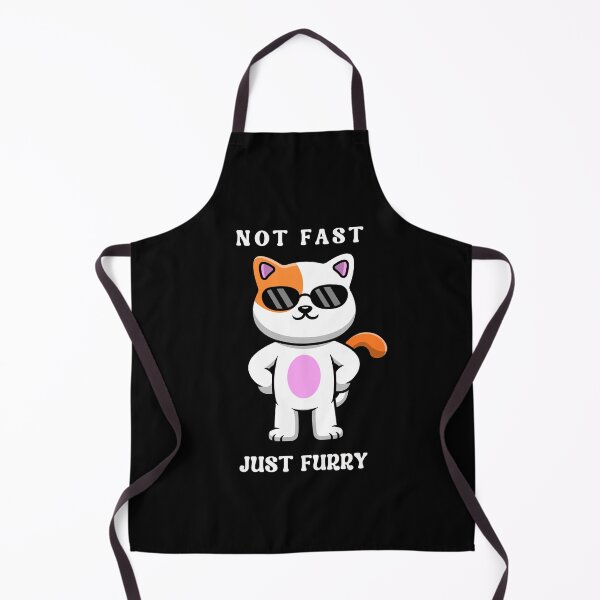 Item preview, Not Fast Just Furry Cat designed and sold by michellejustice.