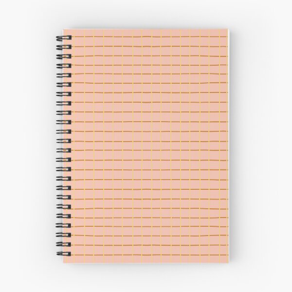 Item preview, autumn checks cream yellow burnt orange dusty pink designed and sold by ofbutterflies.