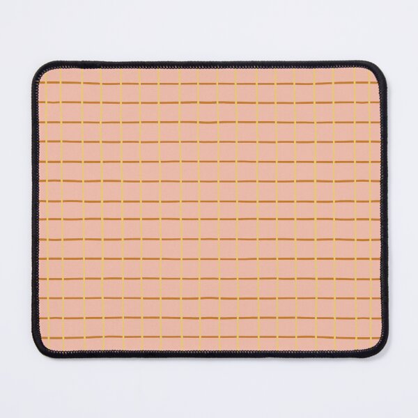Item preview, autumn checks cream yellow burnt orange dusty pink designed and sold by ofbutterflies.