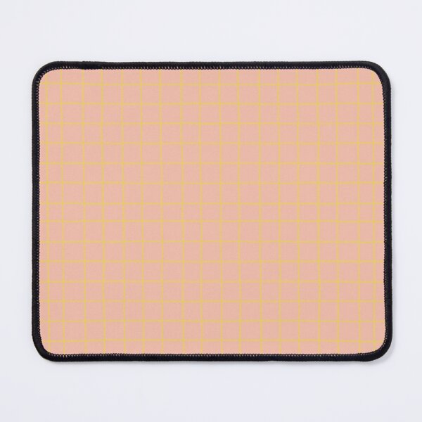 Item preview, autumn checks cream yellow dusty pink designed and sold by ofbutterflies.