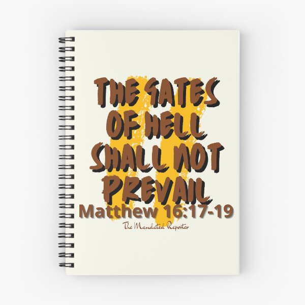 Item preview, The Gates of Hell Shall Not Prevail - Cream designed and sold by TheReporter1.