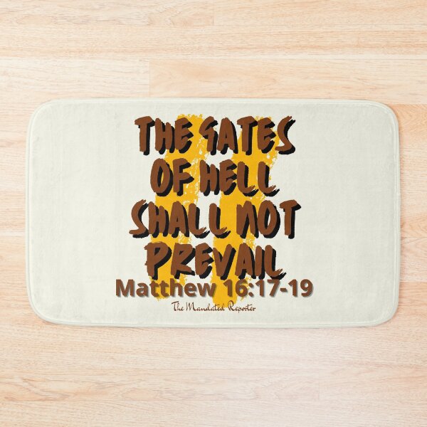 Item preview, The Gates of Hell Shall Not Prevail - Cream designed and sold by TheReporter1.