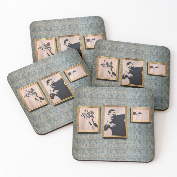 Item preview, Flower Thrower Frames Banksy designed and sold by WE-ARE-BANKSY.