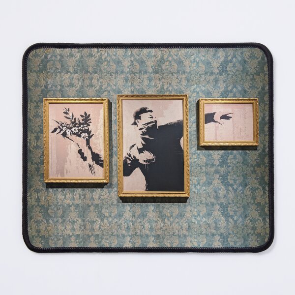 Item preview, Flower Thrower Frames Banksy designed and sold by WE-ARE-BANKSY.