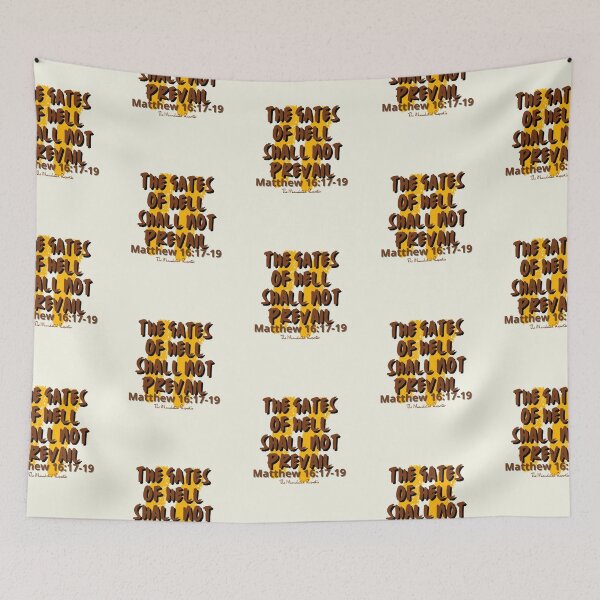 Item preview, The Gates of Hell Shall Not Prevail - Cream designed and sold by TheReporter1.