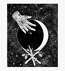 Waxing Crescent Photographic Print