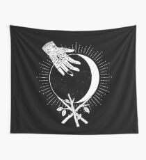 Waxing Crescent Wall Tapestry