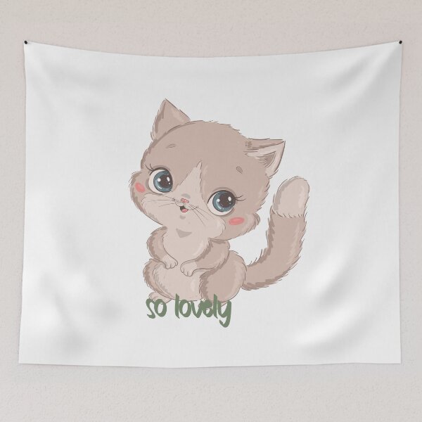Item preview, So lovely, cat designed and sold by Tiny-Love ⭐⭐⭐⭐⭐.
