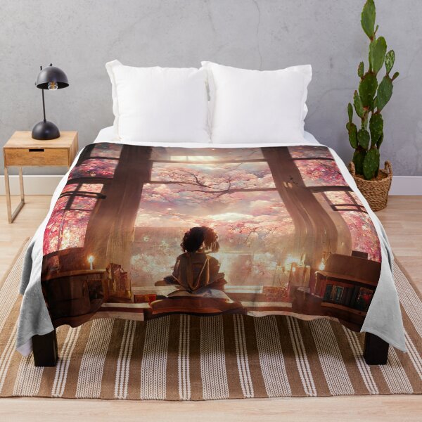 Item preview, Relaxing Sakura sunset designed and sold by jedahART.