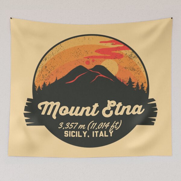 Item preview, Mount Etna Sicily Italy Volcano Eruption designed and sold by mountainfad.