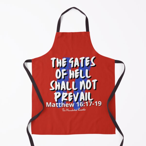 Item preview, The Gates of Hell Shall Not Prevail - Red designed and sold by TheReporter1.