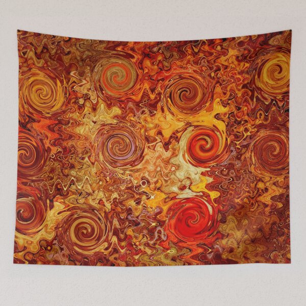 Item preview, Abstract Autumn Leaves and Autumnal Hues - Colors of Autumn 12 of 12 designed and sold by Beachy.