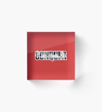Conquer Acrylic Block