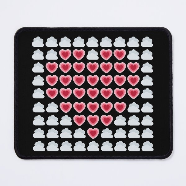 Item preview, Heart in the Clouds Emojis designed and sold by Parag's Travel Shop.
