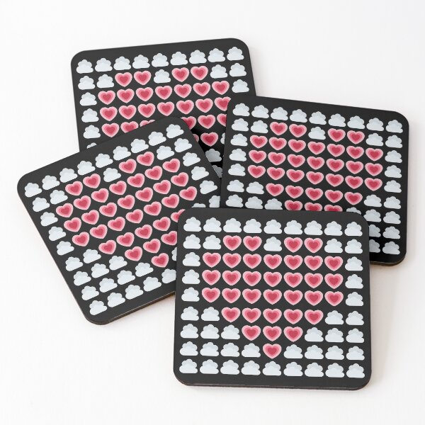 Item preview, Heart in the Clouds Emojis designed and sold by Parag's Travel Shop.