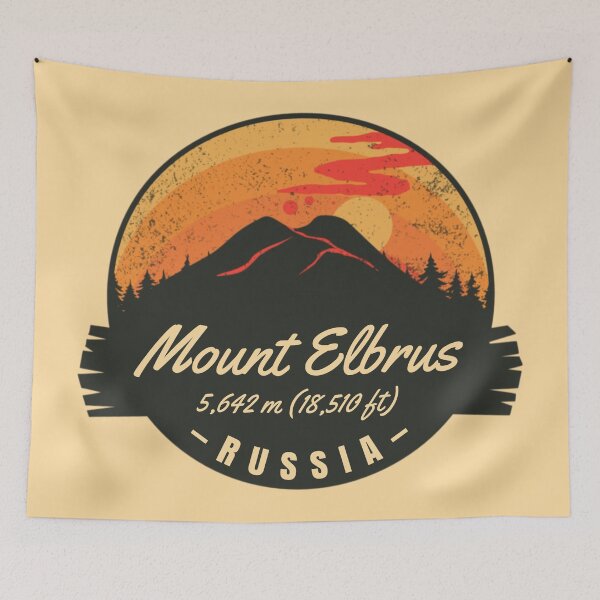 Item preview, Mount Elbrus, Caucasus mountains, Southern Russia designed and sold by mountainfad.