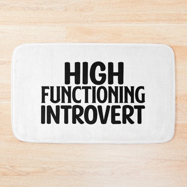Item preview, High functioning introvert designed and sold by Honeybee Designs.